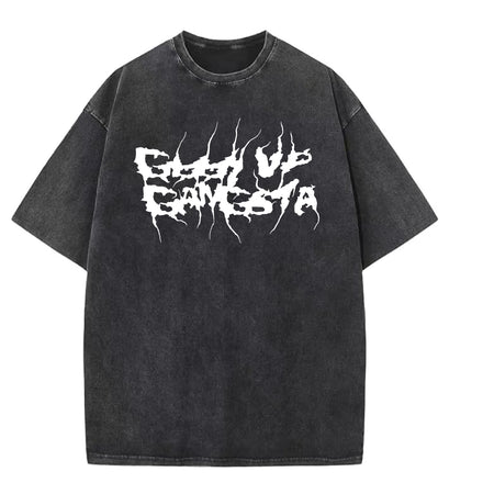 Core Heavy Mineral Wash Tee White Imprint