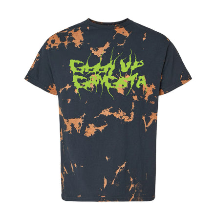 Core Bleach Tee Green Imprint