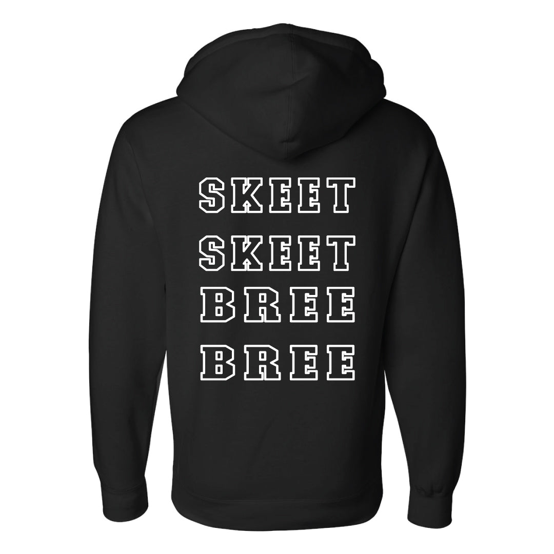 Core Hoodie White Imprint