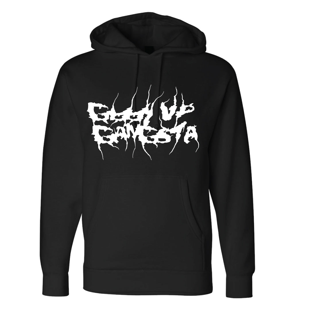 Core Hoodie White Imprint